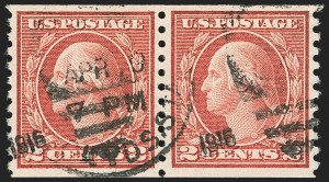 Sale 1172, Lot 777, 1913-15 Washington-Franklin Issues (Scott 447-461)