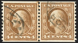 Sale 1172, Lot 782, 1913-15 Washington-Franklin Issues (Scott 447-461)