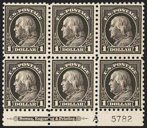 Sale 1172, Lot 788, 1913-15 Washington-Franklin Issues (Scott 447-461)