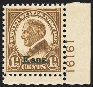 Sale 1172, Lot 848, 1922 and Later Issues