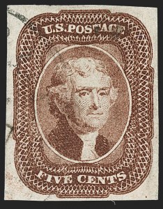 Sale 1174, Lot 11, 1851-56 Issue (Scott 5-17)