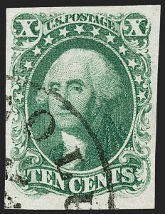 Sale 1174, Lot 12, 1851-56 Issue (Scott 5-17)