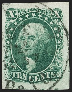 Sale 1174, Lot 14, 1851-56 Issue (Scott 5-17)