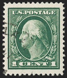 Sale 1174, Lot 178, 1912-15 Washington-Franklin Issue (Scott 405-461)
