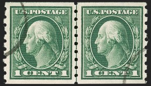 Sale 1174, Lot 181, 1912-15 Washington-Franklin Issue (Scott 405-461)