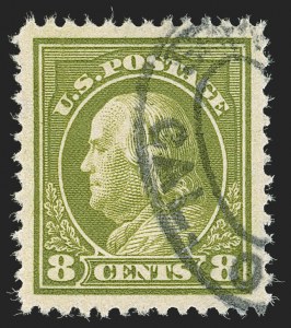 Sale 1174, Lot 183, 1912-15 Washington-Franklin Issue (Scott 405-461)