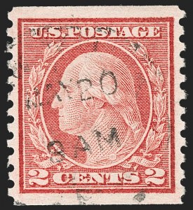 Sale 1174, Lot 194, 1912-15 Washington-Franklin Issue (Scott 405-461)