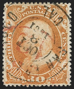 Sale 1174, Lot 32, 1857-60 Issue (Scott 18-39)
