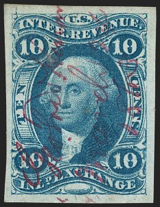 Sale 1174, Lot 327, Revenues, First Issue