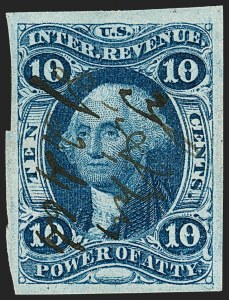 Sale 1174, Lot 328, Revenues, First Issue