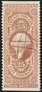 Sale 1174, Lot 330, Revenues, First Issue