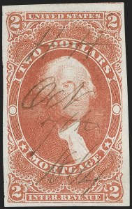 Sale 1174, Lot 338, Revenues, First Issue