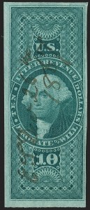 Sale 1174, Lot 349, Revenues, First Issue cont.