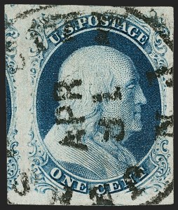 Sale Number 1174, Lot Number 7, 1851-56 Issue (Scott 5-17)