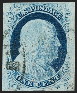 Sale 1174, Lot 8, 1851-56 Issue (Scott 5-17)