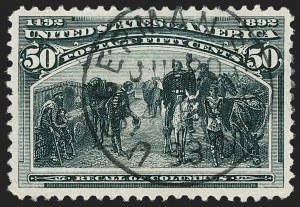 Sale 1174, Lot 83, 1c-50c 1893 Columbian Issue (Scott 230-240)