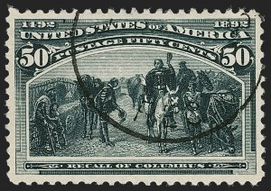 Sale Number 1174, Lot Number 86, 1c-50c 1893 Columbian Issue (Scott 230-240)