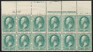 Sale 1175, Lot 505, 1870-88 Bank Note Issues (Scott 134-218)