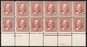 Sale 1175, Lot 521, 1890-93 Issue (Scott 219-229)