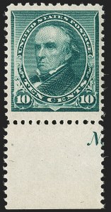 Sale 1175, Lot 523, 1890-93 Issue (Scott 219-229)
