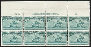 Sale 1175, Lot 530, 1893 Columbian Issue (Scott 230-245)