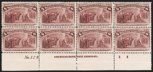Sale 1175, Lot 534, 1893 Columbian Issue (Scott 230-245)