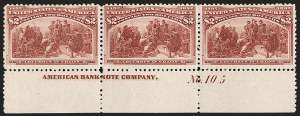 Sale 1175, Lot 540, 1893 Columbian Issue (Scott 230-245)