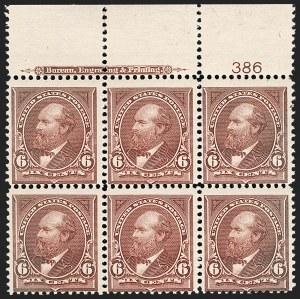 Sale 1175, Lot 562, 1895-98 Watermarked Bureau Issues (Scott 264-284)