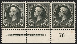 Sale 1175, Lot 566, 1895-98 Watermarked Bureau Issues (Scott 264-284)