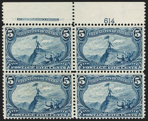 Sale 1175, Lot 576, 1898 Trans-Mississippi Issue (Scott 285-293)