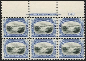 Sale 1175, Lot 588, 1901 Pan-American Issue (Scott 294-299)