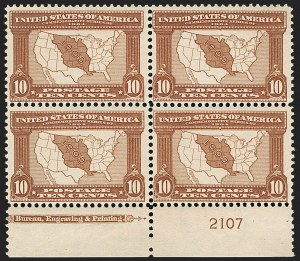 Sale 1175, Lot 612, 1904 Louisiana Purchase, 1907 Jamestown Issues (Scott 323-330)