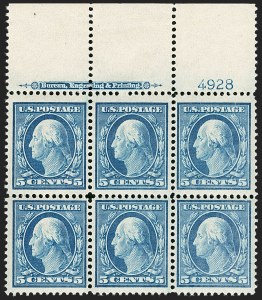 Sale 1175, Lot 615, 1908-10 Washington-Franklin Issues (Scott 331-366)