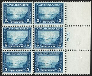 Sale 1175, Lot 653, 1913-15 Panama-Pacific Issue (Scott 397-404)