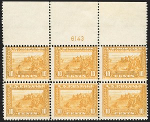 Sale 1175, Lot 654, 1913-15 Panama-Pacific Issue (Scott 397-404)