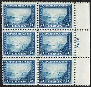 Sale 1175, Lot 658, 1913-15 Panama-Pacific Issue (Scott 397-404)