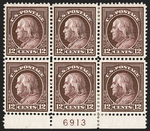Sale 1175, Lot 666, 1912-14 Washington-Franklin Issue (Scott 405-423)