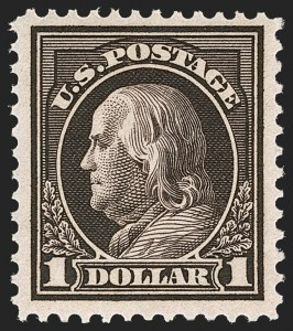Sale 1175, Lot 672, 1912-14 Washington-Franklin Issue (Scott 405-423)