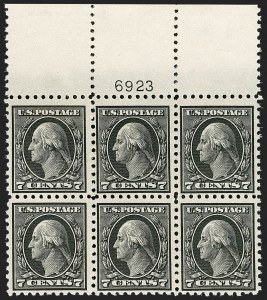 Sale 1175, Lot 675, 1913-15 Washington-Franklin Issues (Scott 424-461)