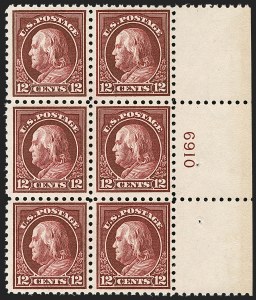 Sale 1175, Lot 680, 1913-15 Washington-Franklin Issues (Scott 424-461)