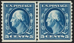 Sale 1175, Lot 689, 1913-15 Washington-Franklin Issues (Scott 424-461)