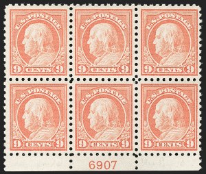Sale 1175, Lot 705, 1916-17 Issues (Scott 462-480)