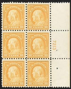Sale 1175, Lot 706, 1916-17 Issues (Scott 462-480)