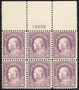 Sale 1175, Lot 724, 1917-19 Issues (Scott 481-524)