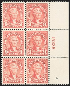 Sale 1175, Lot 748, 1922 and Later Issues (Scott 551-679)