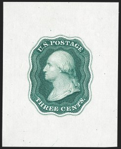 Sale 1179, Lot 2004, Essays, Proofs and Specimens: 1847 thru 1861 Issues