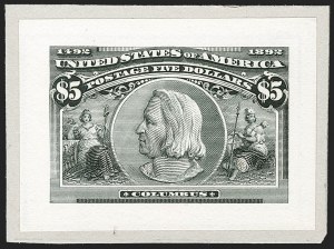 Sale 1179, Lot 2053, Essays, Proofs and Specimens: Bank Notes thru 1902 Issue