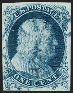 Sale Number 1179, Lot Number 2087, 1c-3c 1851-56 Issue (Scott 6-11A)