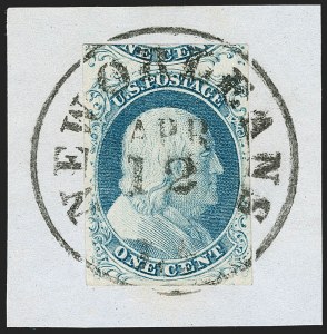 Sale 1179, Lot 2090, 1c-3c 1851-56 Issue (Scott 6-11A)