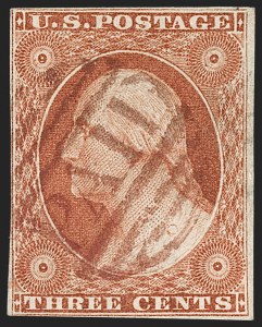 Sale 1179, Lot 2104, 1c-3c 1851-56 Issue (Scott 6-11A)